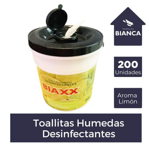 BIAXX TOALLAS HUMEDAS DESINFECTANTES