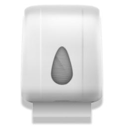 dispensador blanco