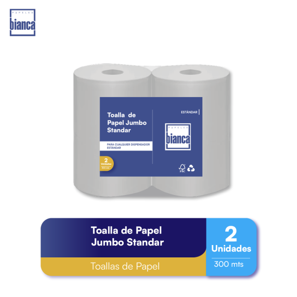 Toalla de Papel Standar 2x300